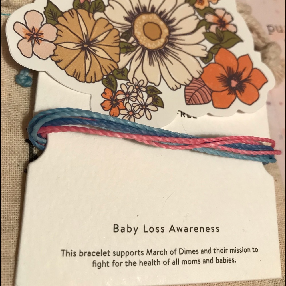 Pura Vida Baby Loss Awareness Bracelet!